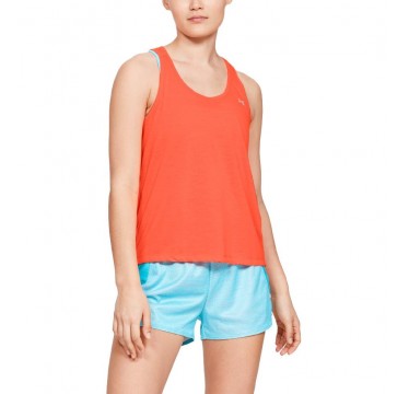 under arrmour canotta donna  ua whisperlight tie back tank